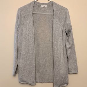 Grey cardigan